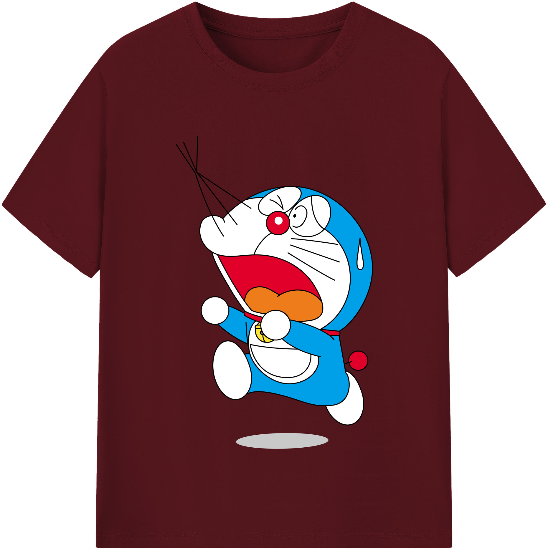 （画像用） ドラえもん Doraemon 綿100％半袖Tシャツ（フロントプリント）